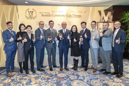 2018 BENCHMARK Wealth Management Award: High Net Worth Client Servicing, Client Servicing & Engagement, Client Digital Experience - Best-In-Class,  Risk and Compliance - Outstanding Achiever