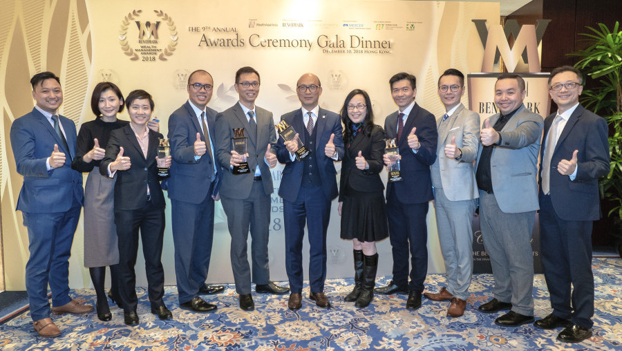 2018 BENCHMARK Wealth Management Award: High Net Worth Client Servicing, Client Servicing & Engagement, Client Digital Experience - Best-In-Class,  Risk and Compliance - Outstanding Achiever