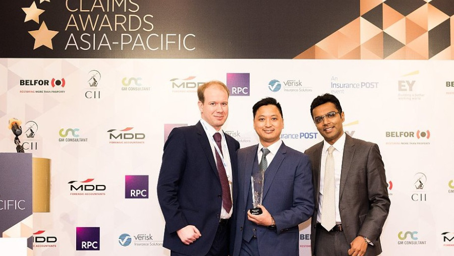 2017 Claims Awards Asia Pacific: Claims Innovation of the Year - winner, Insurer Claims Team of the Year - finalist