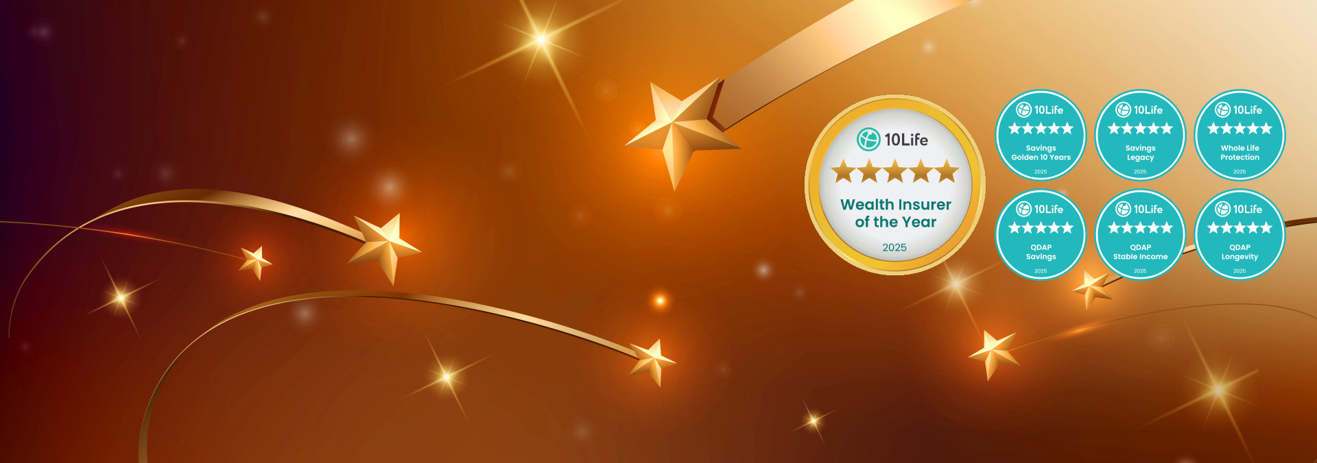 Being Awarded 10Life 5-Star Insurance Award