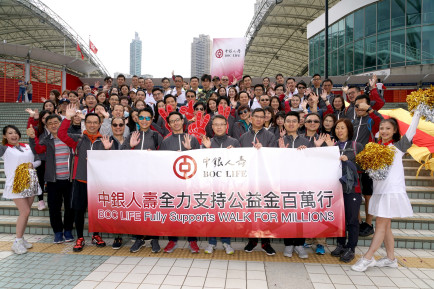 Fully Support “2020 Walk for Millions” by the Community Chest