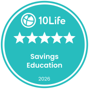  5-Star Savings Insurance Award (Education) in 10Life 5-Star Insurance Award 2026 
